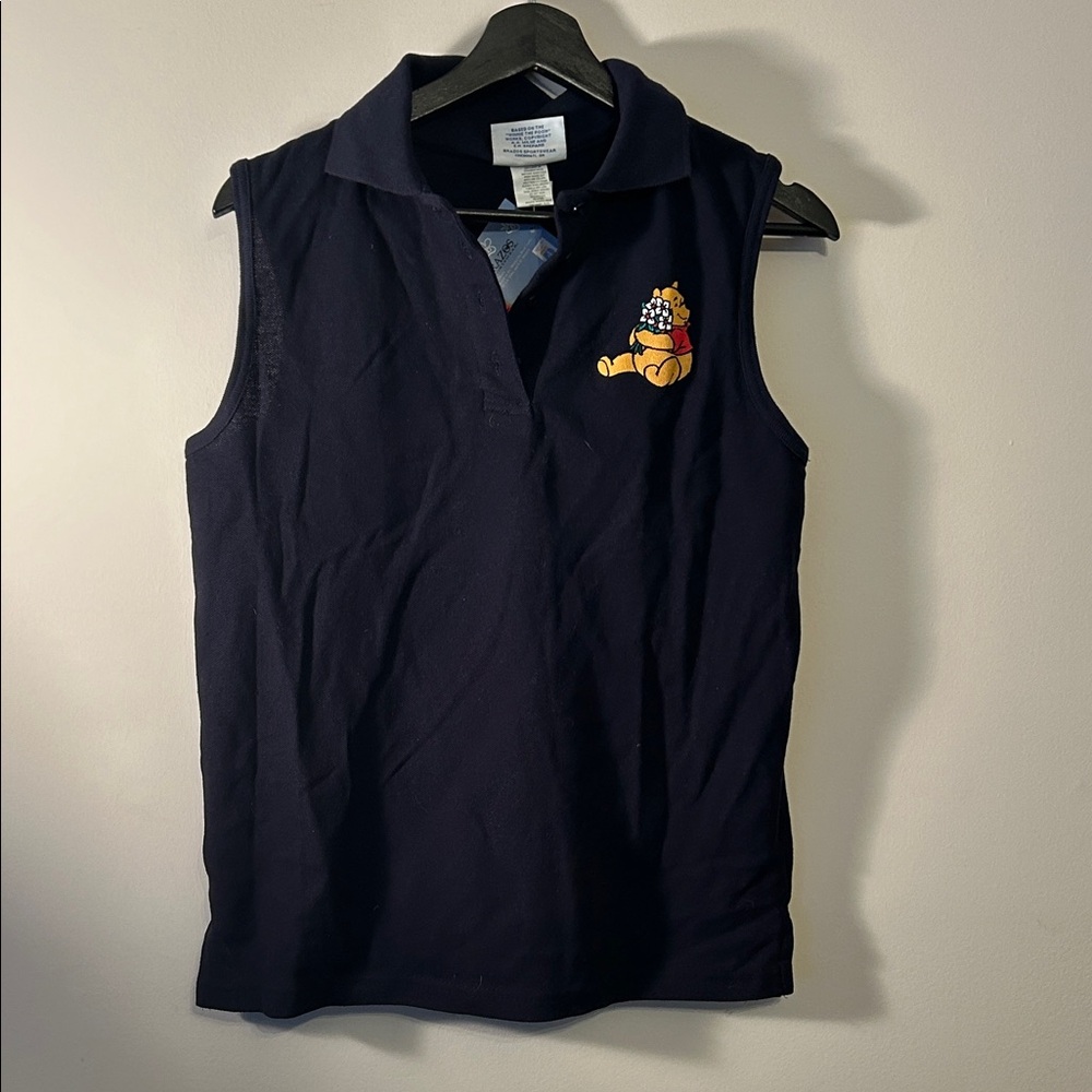 Disney Navy Pooh Polo